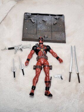 Marvel Diamond Select Toys Deadpool Special Collector 8” Near Complete D3